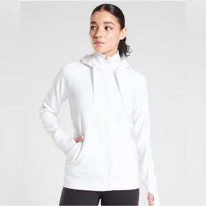 Athleta Triumph Hoodie White Size Large